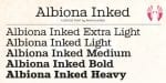 Albiona Inked Font