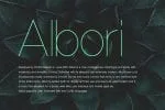 Albori Sans Serif Font