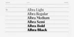 Albra & Albra Text Font
