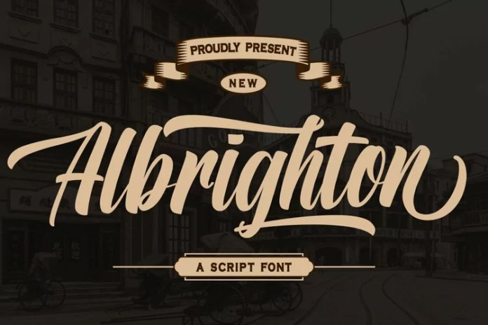 Albrighton Script Font
