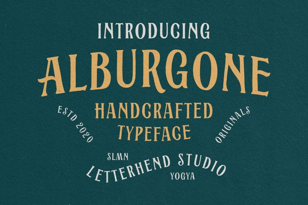 Alburgone - Display Typeface