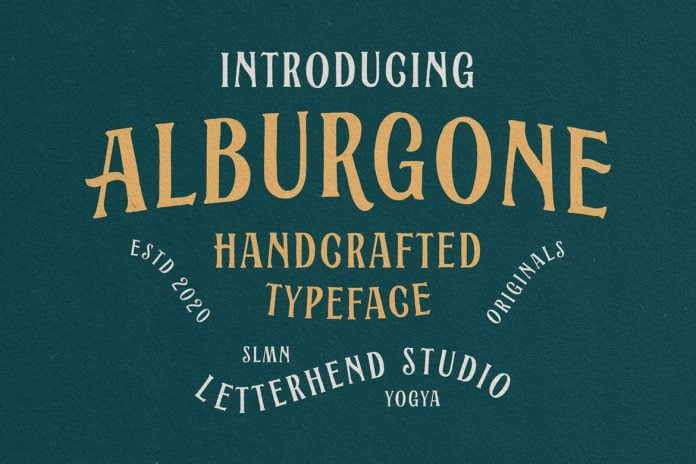 Alburgone - Display Typeface