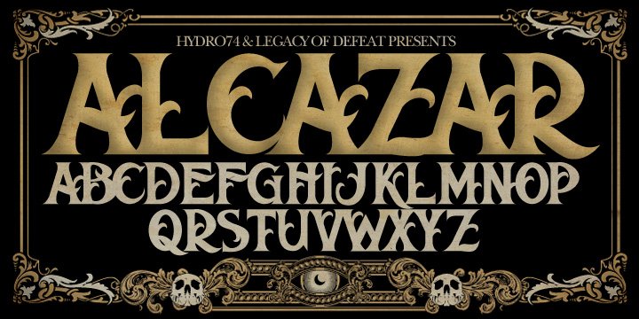 Alcazar Font