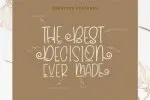 Aleecia Decorative Font