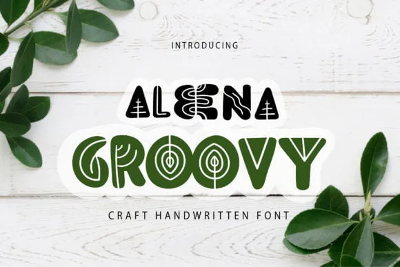 Aleena Groovy Font