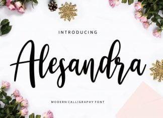 Alesandra Modern Calligraphy