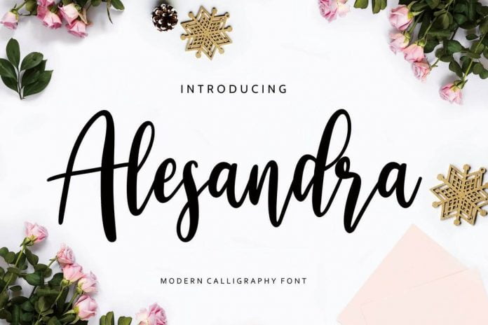 Alesandra Modern Calligraphy