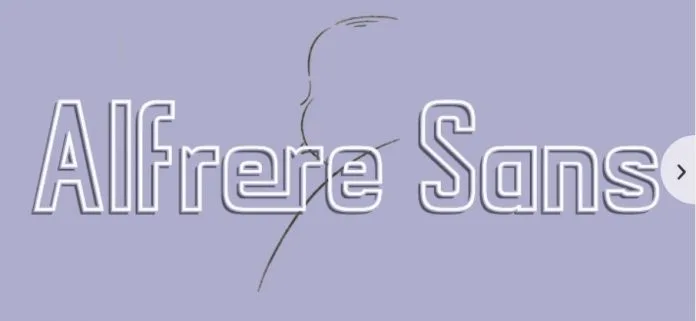 Alfrere sans family Font