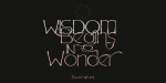 Algeron Font