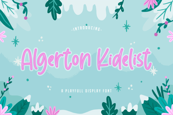 Algerton Kidelist Font