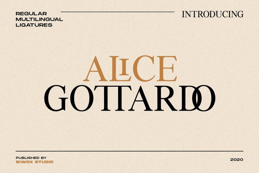Alice Gottardo Caps Ligatures