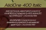 AliciOne Font