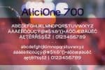 AliciOne Font