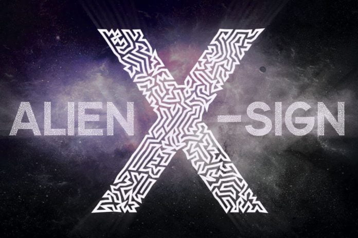 Alien Sign Font