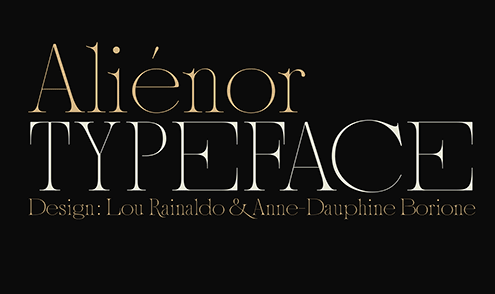 Aliénor Display Font
