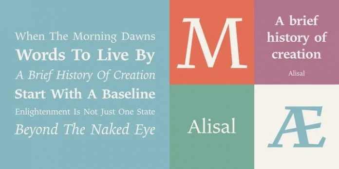 Alisal Std (c) Monotype