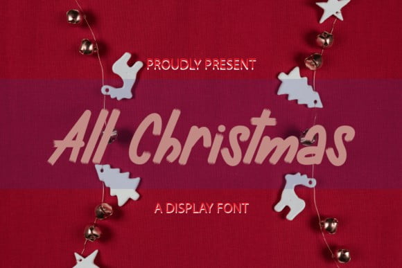 All Christmas Font