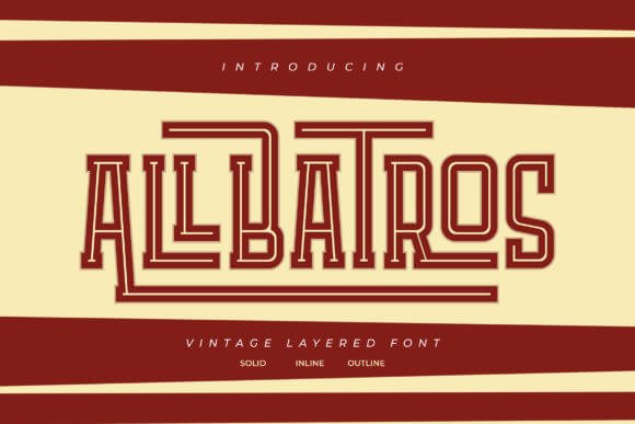 Allbatros Font
