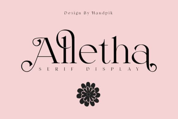 Alletha Font