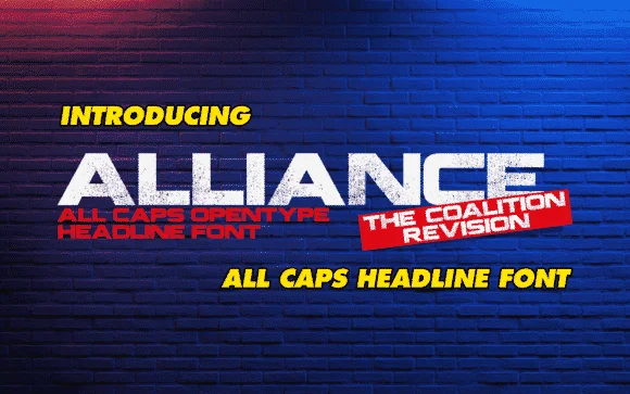 Alliance Font