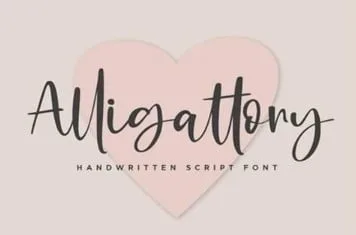 Alligattory Font