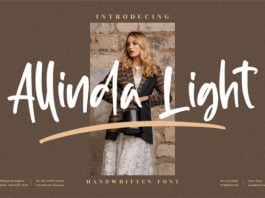 Allinda Light Font
