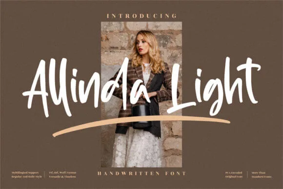 Allinda Light Font