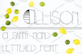 Allison Sans Serif Font