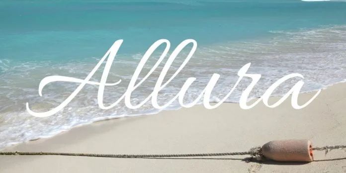 Allura Calligraphy Script Font