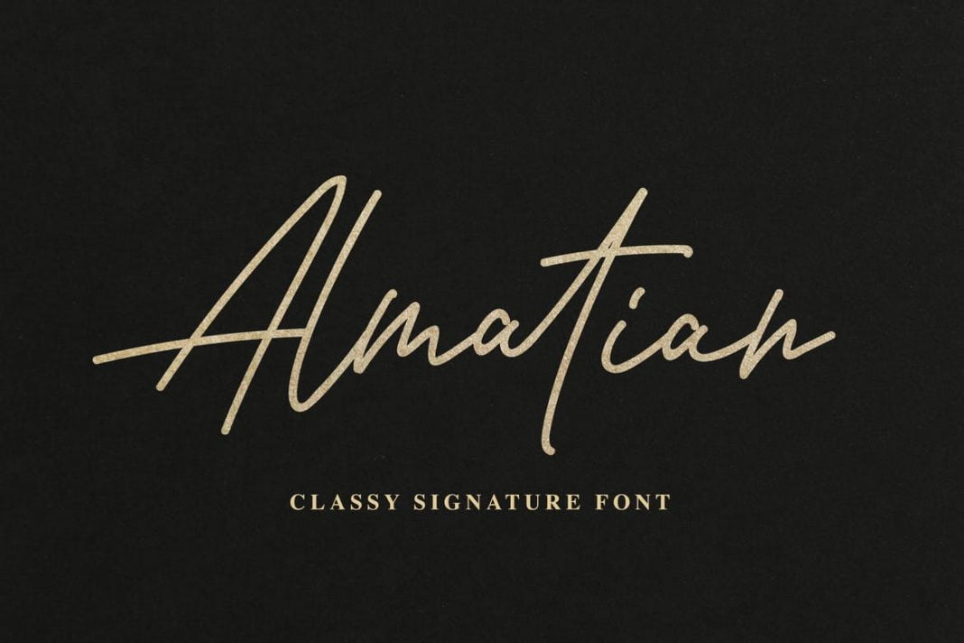 Almatian Font