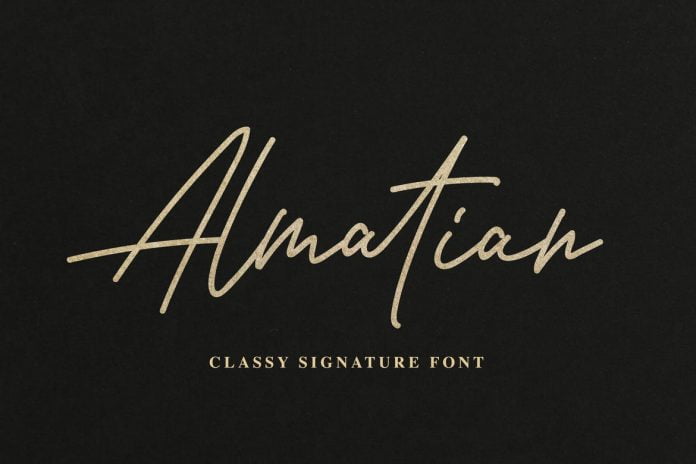 Almatian Font