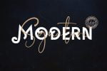 Almeda A Modern Vintage Font
