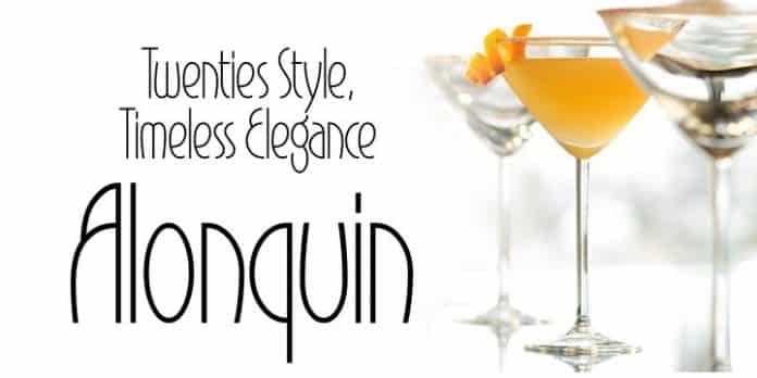 Alonquin Font Alonquin Font