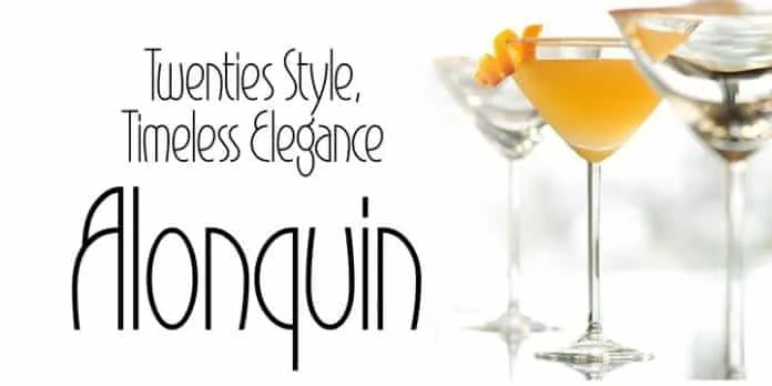 Alonquin Font Alonquin Font