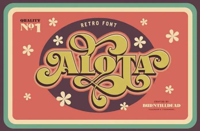 Alota - Retro Family - 2 Styles Font
