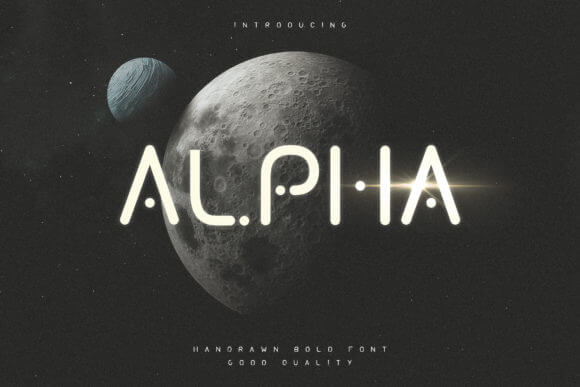 Alpha Font