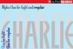 Alpha Series Font Collection
