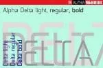 Alpha Series Font Collection