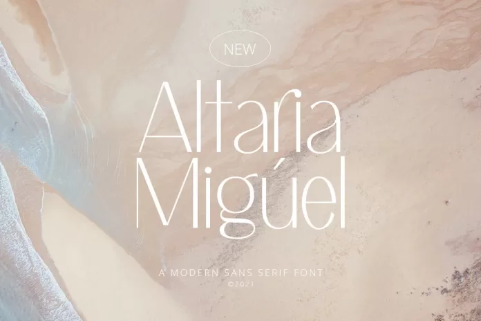 Altaria Miguel - Modern Sans Serif