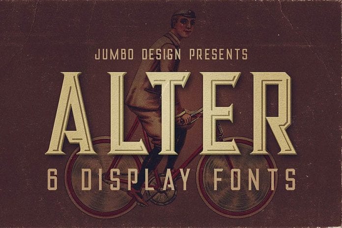 Alter - Vintage Style Font
