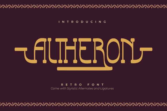 Altheron Font