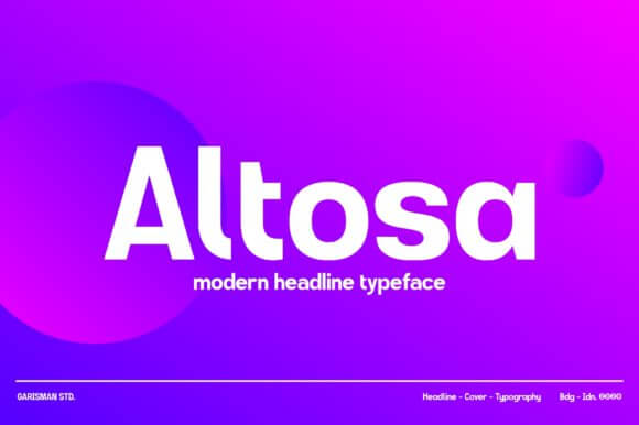 Altosa Font