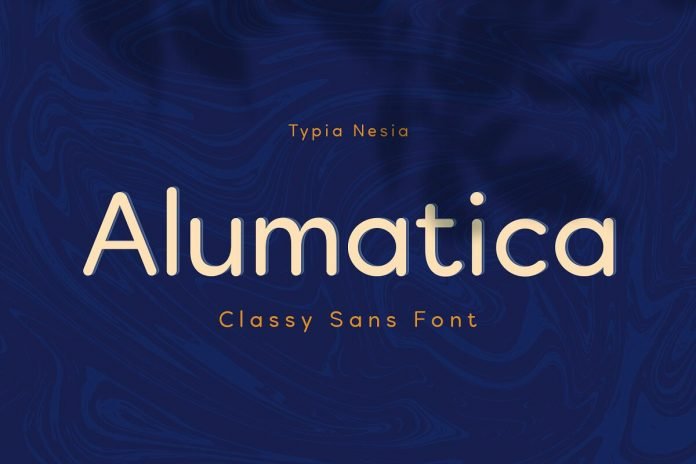 Alumatica - Rounded Sans Font