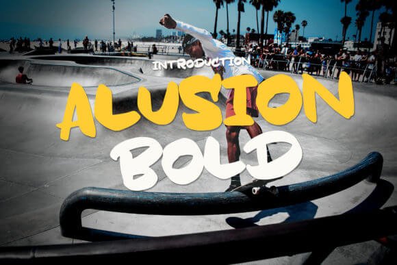 Alusion Bold Font