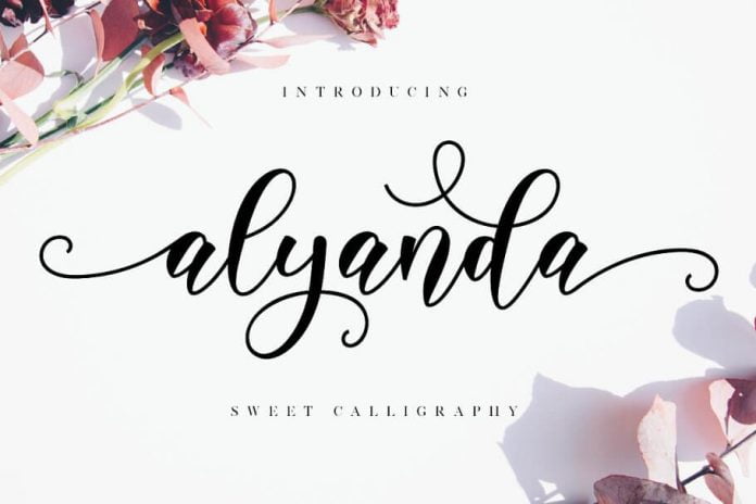 Alyanda Script Font