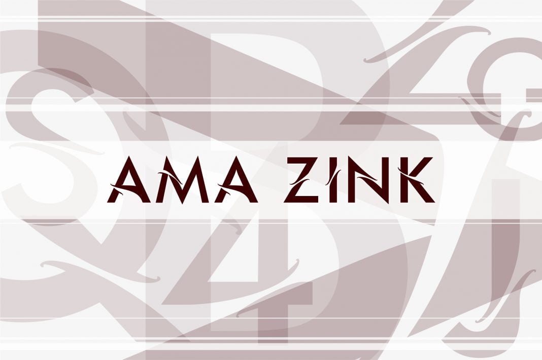 Ama Zink Font