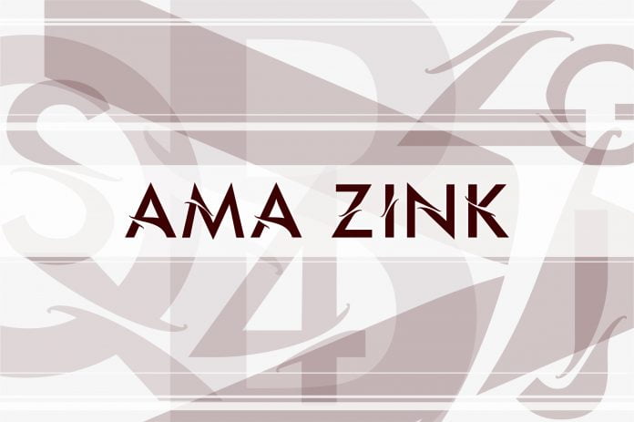 Ama Zink Font