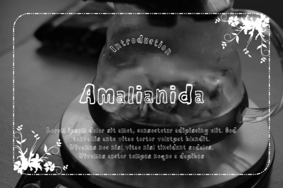 Amalianida Font