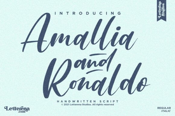 Amallia and Ronaldo Font