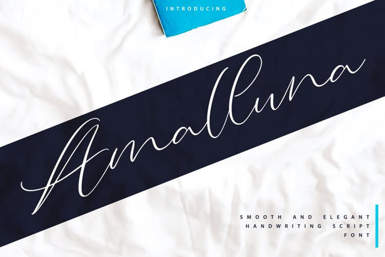 Amalluna Handwritting Script Font